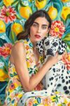 200 Piece Wooden Puzzles - Girl in a Floral Dress Holding a Dog - Jigsaw Puzzles for Adults, Each Piece is Unique, Perfect Family Leisure Gift & Gifts - Puzzles Collectibles
