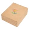 200 Sheets Drawing Paper 12”x 12”Brown Art Construction Paper for Sketching Origami Craft Project