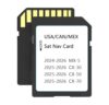 2025-2026 Navigation SD Card Compatible with Mazda 2024-2026 MX-5, 2025 2026 CX-50/3/CX-30/CX-70, Mazda SD Navigation Card for USA Canada Mexico Offline Maps