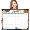 2026-2027 Desk Calendar - Large Desk Calendar 22'' x 17'', Jul 2026 - Dec 2027, 18 Months Calendar 2026-2027, Desk Pad, Large Ruled Blocks, Notes Section, Great Desk/Wall Calendar Organizer