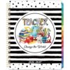 2026-2027 Teacher Planner, July 2026 - June 2027, Lesson Planner 2026-2027, 8.5" x 11", Colorful Monthly Tabs, Spiral Bound