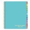 2026-2027 Teacher Planner Weekly and Monthly Teacher Planner 2026-2027 Academic Year, July 2026 - June 2027, 8.7" x 10.8", Lesson Planner Book with Twin-Wire Binding & Tabs for Teachers - Blue