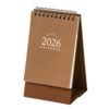 2026 Desk Calendar 16 Month Referances From 09/2025 to 12/2026 Home Desktop Calendar Plan Organiser with Sticker Paper Wall