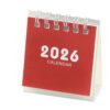 2026 Desk Calendar Twin-Coil Binding 17 Month Paper Calendar From Aug 2025 to Dec 2026 Tabletop Calendars Planner Desk Planner
