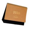 2026 Monthly Desktop Calendar Daily Schedule Planner Home Decors Desk Organizers Flipped Standing Desk Calendar Daily Planner