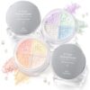 2026New 4 Color Setting Powder, Soft Focus Loose Face Powder with Puff,G01