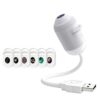 2026 New Galaxy Projector Night Light, Dynamic 5d Holographic Night Light Projector, 360° Rotating, USB Plug & Play, Adjustable Brightness for Bedroom Decor (6 Projection Films)