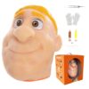 2026 Premium Pack Refillable Pimple Popping Toy – Big Head Squeeze Toy for Stress & Anxiety Relief, Realistic Pus Burst Fidget Toy, Funny Gag Gift for Adults,Yellow Hair