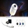 2026 Upgraded HD Galaxy Star Projector, 5D Night Light with 24 Films, Ocean Wave & Star Ceiling Projector, USB Powered (3PCS Projection Films)