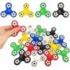 2026 World Cup Soccer Fidget Spinners, 12 Pack Soccer Goodie Bags Stuffers for Birthday Party, Soccer Party Favors, Fidget Toys Bulk, Stress Relief Fidget Spinners for Adult