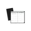 2027 AT-A-GLANCE 3.5" x 6" Monthly Planner, Faux Leather Cover, Black