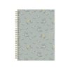2027 Blue Sky Bespoke Letterpress Lake Flowers 5.875" x 8.625" Calendar Year Weekly & Monthly Standard Planner, Plastic Cover