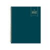 2027 Blue Sky Day Designer Peacock 8.5" x 11" Calendar Year Weekly & Monthly Planner, Plastic Cover, Peacock (143889-27)