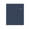 2027 Blue Sky Passages 8.5" x 11" Calendar Year Weekly & Monthly Planner, Plastic Cover, Solid Navy (148658-27)