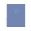2027 Blue Sky Solid Periwinkle 8.5" x 11" Calendar Year Monthly Planner, Plastic Cover (161817)