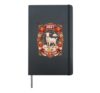2027 Year of Goat Chinese Zodiac Lanterns & Flowers Hardcover Journal, Black