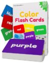20 Colors Flash Cards for Toddlers Ages 1-5 – Color Recognition, Color Mixing & Shapes Learning Cards, Educational Preschool Flashcards for Pre-K, Kindergarten & Homeschool