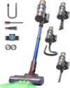 20Kpa Powerful Suction Stick Vacuum, Handheld Vacuum Cleaner for Hardwood Floor Pet Hair