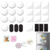 20Pack DIY Fridge Magnet Kit with Strong Adhesive Backing