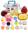 20 Pack Taba Squishy Toys for Stress Relief Kids Party Favors