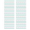 20Pcs Educational Math Learning Aid Erasable Addition Subtraction Operations Practice Card for Preschool and Homeschool Portable Number Line Set