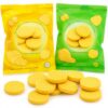 20 Pcs Funny Potato Chip Erasers, 3D Novelty Food Erasers, Take Apart Puzzle Eraser Bulk, Cute Eraser Food for Classroom Prizes, Gifts & Back to School Party Favors