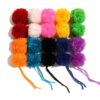 20 Pcs Large Yarn Pom Poms-2 Inch Made to Order Acrylic Yarn Balls for Hats Or Party Decorations-DIY Craft Pompoms (Mixed, 2ich)