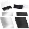 20 Pcs Name Tags with Pins 1" x 3" Blank Name Badge