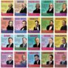 20 pcs US Presidents Posters 11x14 Inspirational American History Decor for Teachers, Students, and History Enthusiasts for Classroom, Home, and Office