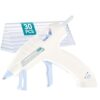 20W Cordless Hot Glue Gun Kit with 30 Premium Glue Sticks for DIY
