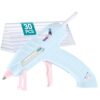 20W Cordless Hot Glue Gun with 30 Premium Glue Sticks for DIY