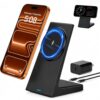 20W Wireless Charger iPhone Charging Station,Magnetic Charger for iPhone