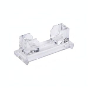 2.28 x 1.77 x 1.97 Inch Acrylic Bracelet Display Stand, Clear Jewelry Tower for Retail Countertop Organization