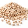 22lbs Natural Hinoki Cypress Wood Cubes - Sensory Play for Kids - Calming Tactile Toy