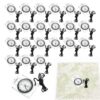 22 Pcs Orienteering Compass Waterproof, Map Compass for Hiking, Backpacking, Camping, Outdoor Activities, Travelling for Women