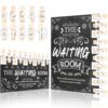 22 Pcs Vintage Chalkboard Farmhouse Classroom Management Waiting Room Clip Chart Waiting Room Poster with Wooden Number Clip for Student Queue Management Teacher Behavior Visual Aid Back to School