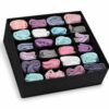 24-Compartment Foldable Drawer Organizer Box, 12.60 × 12.60 × 3.94 in