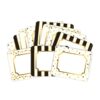 24K Gold Name Tags/SELF-Adhesive Labels, Multi-Design Set, 90/Set