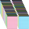 24 Pack Legal Pads 8.5 x 11 College Ruled, Colored Note Pads Notepad 8.5 x 11 Writing Pads, Lined Paper Pads Wide Ruled Legal Pad Notebook Paper for Home School & Office Supplies, 30 Sheets Per Pad