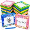 24 Pack Mini Magnetic Drawing Board for Kids, Party Favors for Kids 4-8-12
