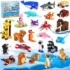 24 Pack Party Favors for Kids Zoo Building Set for Boys Girls Age 6-12