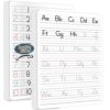 24Pcs Handwriting Practice Double Sided Cardboard for Student ABC Alphabet Tracing Dry Erase Whiteboard Letters Numbers Writing Paper Cardboard for Teacher Teaching Tool Portable Learning 12" x 9"