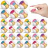 24 Pcs Ice Cream Drip Baseball Stress Balls 1.57 in Soft Foam Squeeze Baseballs Balls Party Favors Ice Cream Drip Sensory Fidget Toy Goody Bag Stuffers for Summer Game Reward Prize Birthday Supplies