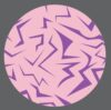 24PCS Kpop Theme Fidget Spinners for K-Pop Fans, Fashionable Purple Lightning Theme Party Favors, Mini Fidget Sensory Toys Bulk,