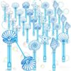 24 Pcs Ocean Bubble Wands, Seashell Party Favors, Goodie Bag Fillers