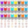 24 Pcs Teacher Stamps for Classroom Self Inking Stamps Gift,Fall