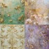24 Sheets 12 Scrapbook Paper Pad,6"×6” Single-Sided Decopodge Cardstock Paper, Birthday Present DIY Decorative Background Cardmaking Supplies (Dragonfly)