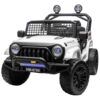 24V 2 Seater Ride On Car,Electric Car for Kids,Ride on Toys,Kids Cars with Parent Remote Control, 3 Speeds Adjustable, Bluetooth, Spring Suspension, AUX Port(White, 24V-2Seater)