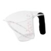 250ml Clear Polymer Measuring Cup Accurate Angled Scale, Grip, Lightweight & Shatterproof, for Liquid & Dry Ingredients, Baking & Kitchen Use