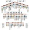 257 Pcs Boho Sound Wall Classroom Phonics Kit Consonants Vowel Valley Classroom Decor Science of Reading Posters for Speech Therapy Phonemic Awareness ESL Teaching Back to School Supplies(Blue)